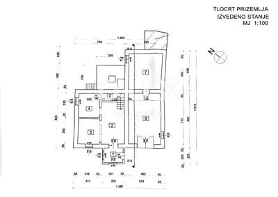 Haus 189 m², Oprtalj - Steinhaus mit Grundstück - 23
