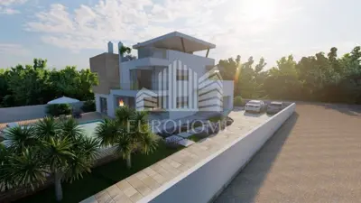 Villa 270 m², Ljubač - 100 m vom Strand, Meerblick - 2