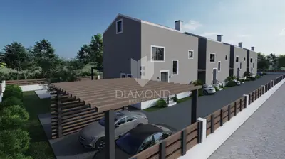 Poreč, okolica, 4 vile u mirnom mjestu sa pogledom na more! - 2