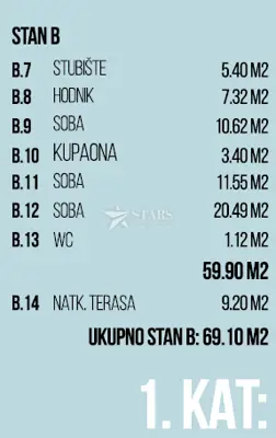 Stan, Lovran-Liganj, 2 etaže i pogled na more - 7