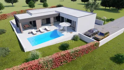 Labin, excellent plot with building permit