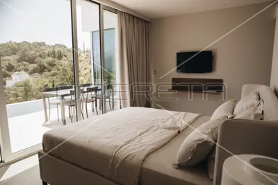 Villa 360 m², Žrnovo auf Korčula, Blick auf den Korčula-Kanal - 16