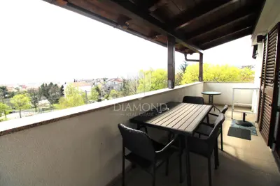 Stan 100 m², Srdoči - pogled na Kvarner i terasa 46 m² - 7