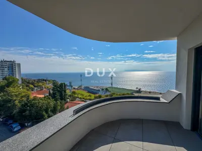 Stan 136 m², Kantrida - panoramski pogled na more - 2