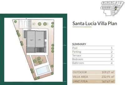 Villa 274 m², Lovrečica, Pool und 2 Parkplätze - 8