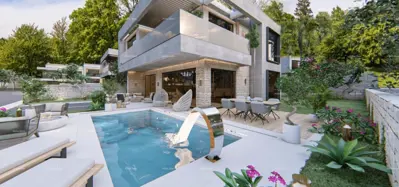 Villa 274 m², Lovrečica, Pool und 2 Parkplätze - 2