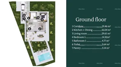 Villa 274 m², Lovrečica, Pool und 2 Parkplätze - 11