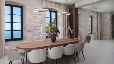 Podstrana, Split, Luxusvilla mit Pool zur Langzeitmiete - 12