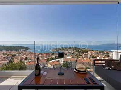 Stan, Makarska, 1 spavaća soba, lođa, terasa i vrt - 12