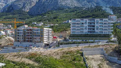 Stan, Makarska, 1 spavaća soba, lođa, terasa i vrt - 3