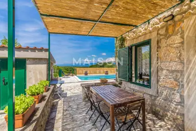 Steinhaus, Malinska auf der Insel Krk, Pool und Privatsphäre - 4