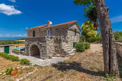 Steinhaus, Malinska auf der Insel Krk, Pool und Privatsphäre - 21