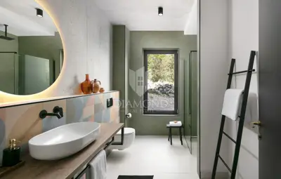Vila 396 m², Rabac - pogled na more i bazen - 10