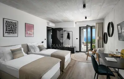Vila 396 m², Rabac - pogled na more i bazen - 21