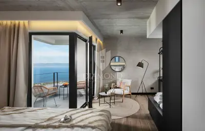 Vila 396 m², Rabac - pogled na more i bazen - 12