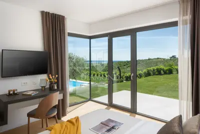 Vila 258 m², Novigrad - panoramski pogled na more - 16