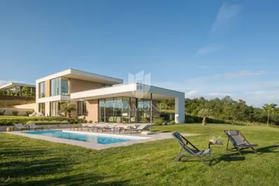 Vila 258 m², Novigrad - panoramski pogled na more - 2