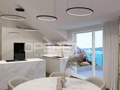 Apartment 138 m², Crnica, Šibenik - view of the old town - 13