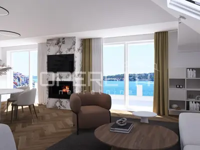 Apartment 138 m², Crnica, Šibenik - view of the old town - 14