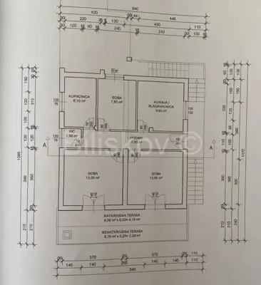 Preko, Otok Ošljak, kuća 87 m² prvi red do mora - 23