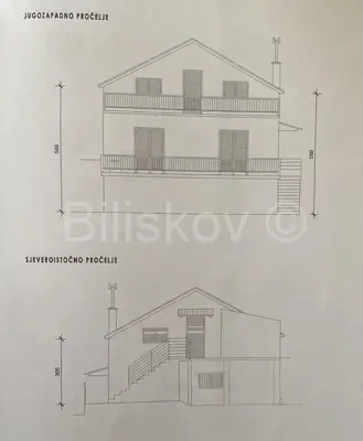 Preko, Otok Ošljak, kuća 87 m² prvi red do mora - 18