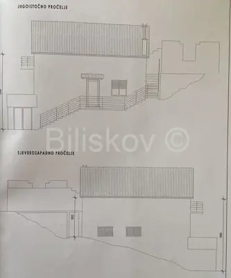 Preko, Otok Ošljak, kuća 87 m² prvi red do mora - 19