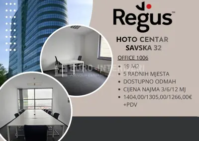 Zagreb, Trešnjevka, office lease 6 workstations - 2