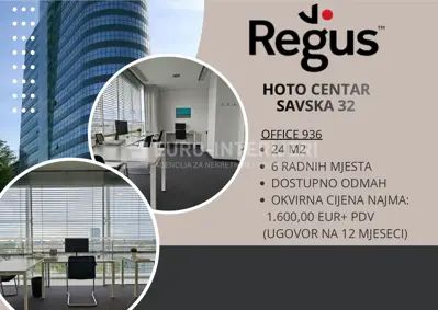 Zagreb, Trešnjevka, office lease 6 workstations