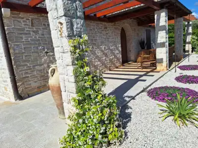 Kamena kuća 175 m², okolica Poreča, pogled na more - 3