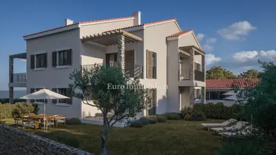 Dubrava kod Tisna - new ground-floor apartment with yard