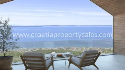 Villa, Split, luxuriöse Villa in ruhiger dalmatinischer Umgebung - 2