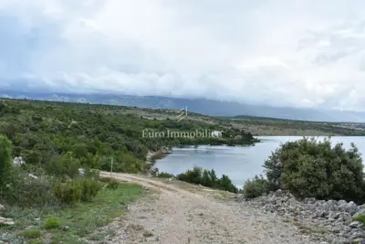 Building plot 6,768 m², Posedarje - sea and Velebit views - 2