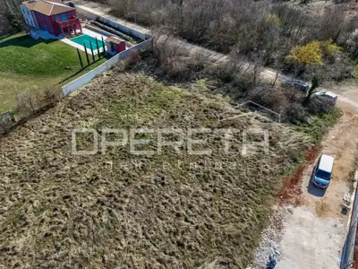 Građevinsko zemljište, Mrgani, pravomoćna dozvola za vilu s bazenom - 7