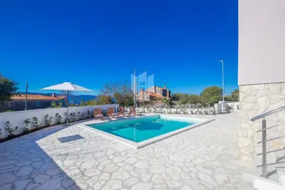 Kuća 170 m², Linardići - vila s bazenom i pogledom na more - 7