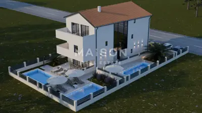 Apartman 110 m², Mandre - 250 m od mora - 7