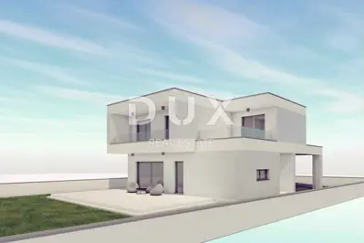 Baugrundstück, Bibinje - Genehmigung für eine moderne Villa
