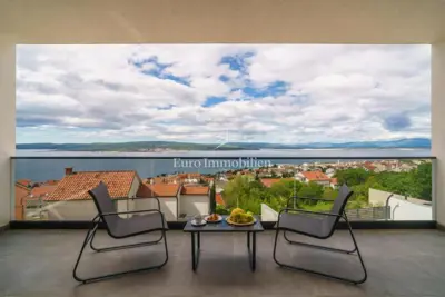 Crikvenica – stan s panoramskim pogledom na more - 3