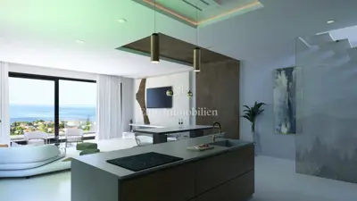 Vila 315 m², Starigrad - bazen i pogled na more - 5