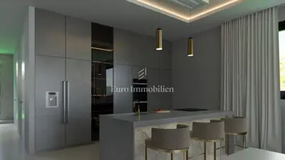Vila 315 m², Starigrad - bazen i pogled na more - 4