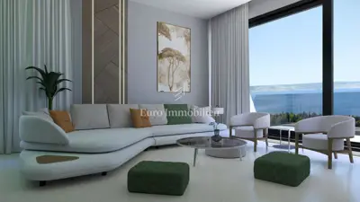 Vila 315 m², Starigrad - bazen i pogled na more - 7