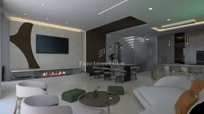 Vila 315 m², Starigrad - bazen i pogled na more - 3