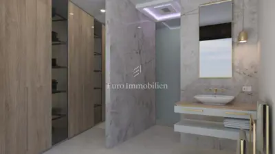 Vila 315 m², Starigrad - bazen i pogled na more - 20