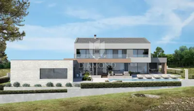 Land, Labin - villa project 350 m² and pool 60 m² - 6