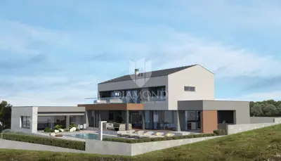 Land, Labin - villa project 350 m² and pool 60 m² - 7