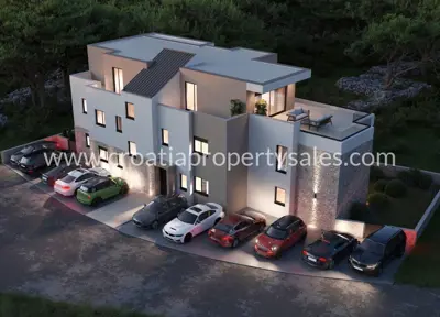 Apartmani 91 m², Murter - 350 m od plaže i kafića - 2