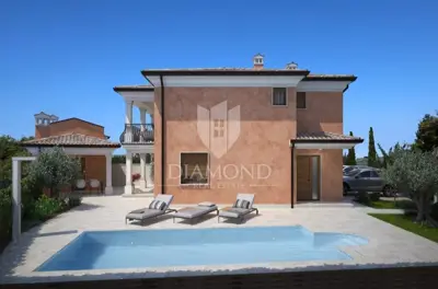 Semi-detached house 173 m², Momjan - pool and summer kitchen - 8