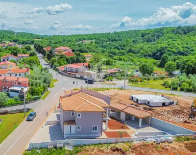 Semi-detached house 173 m², Momjan - pool and summer kitchen - 7