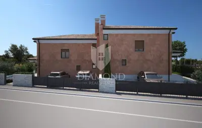 Semi-detached house 173 m², Momjan - pool and summer kitchen - 11