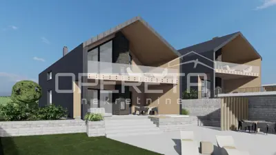 Zemljište s građevinskom dozvolom za kuću. - 7