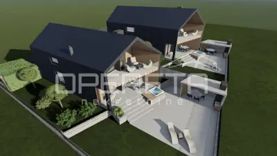 Zemljište s građevinskom dozvolom za kuću. - 2